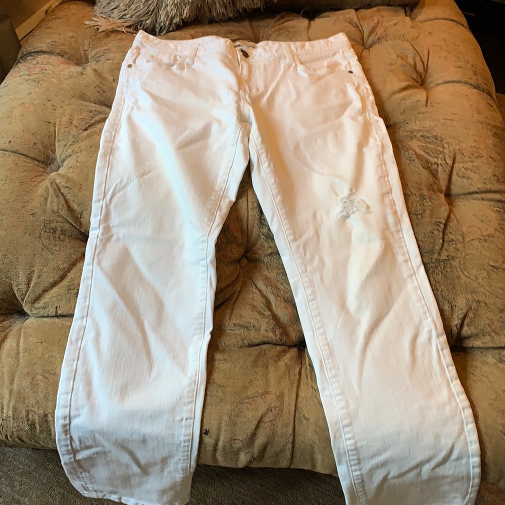 Cabi White Jeans size 10